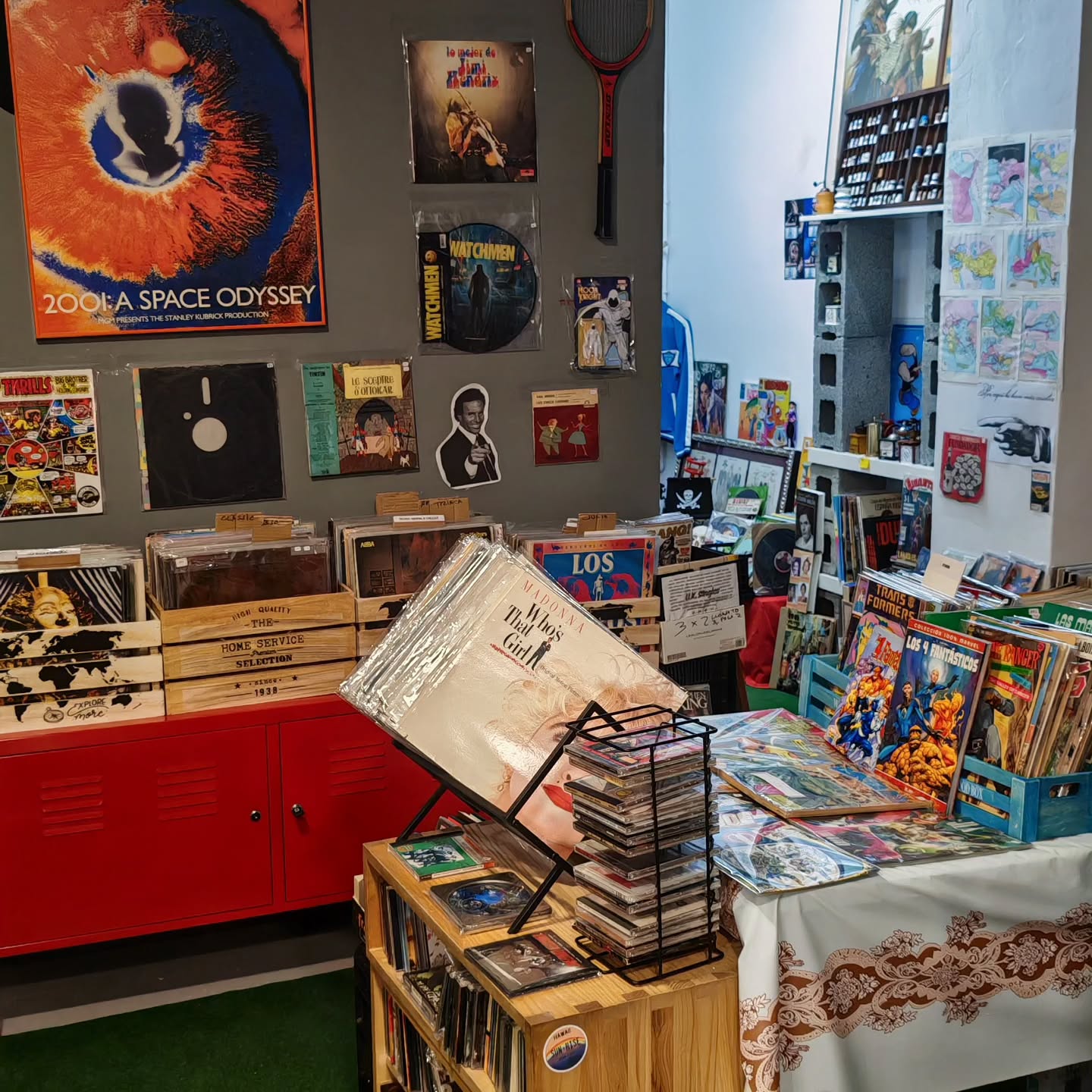 nueva tienda de discos y vinilos en badalona