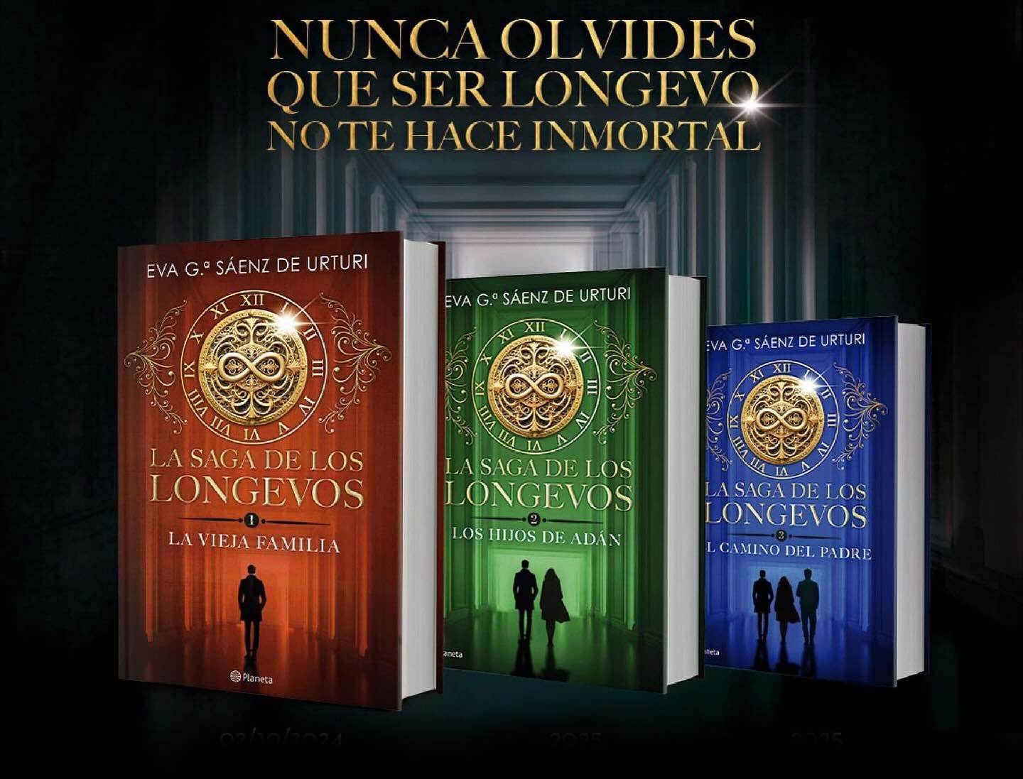 saga libros novelas los longevos