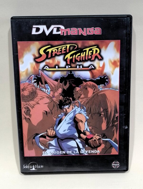 Street Fighter Alpha DVD Anime Manga