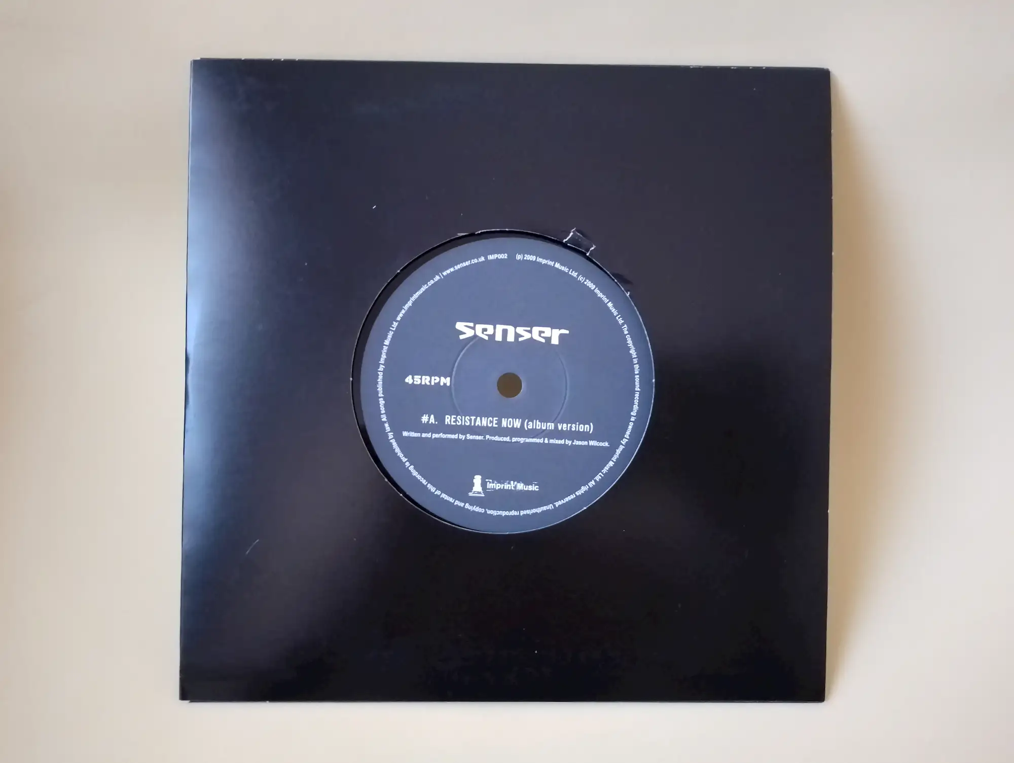 SENSER | Resistance Now! Single vinil rap metall