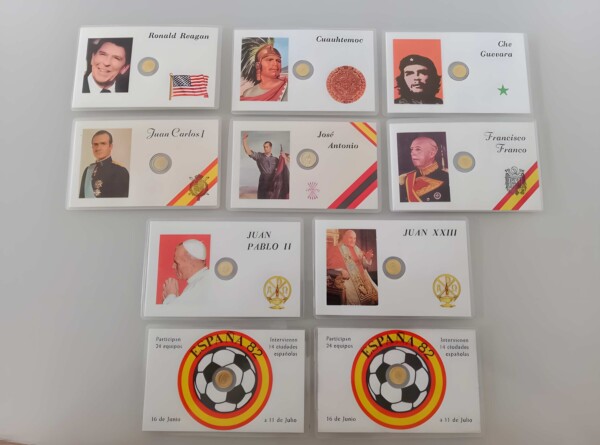 Numismatica coleccion monedas peseta wham vintage store barcelona