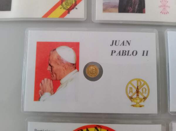 moneda coleccion papa juan pablo