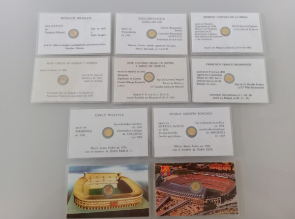 coleccion monedas tienda vintage barcelona