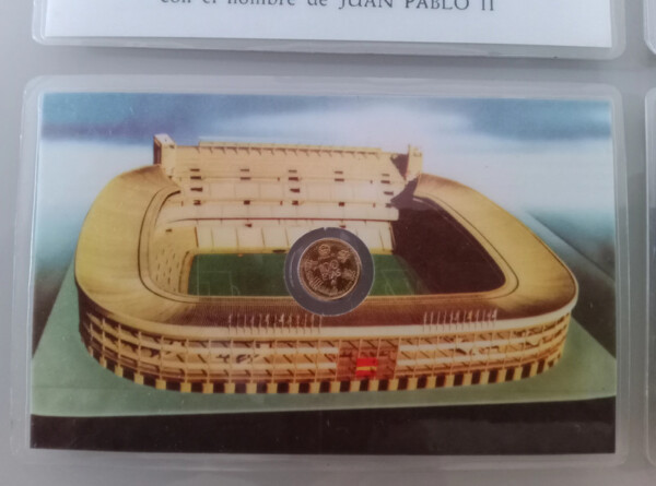 peseta coleccion santiago bernabeu
