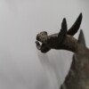Juego completo de chimenea en hierro forjado artesanal con dragones - Image 8