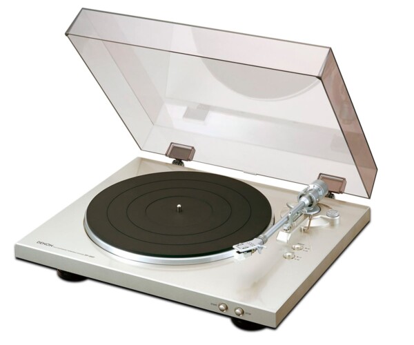 giradiscos denon blanco espectacular sonido hifi