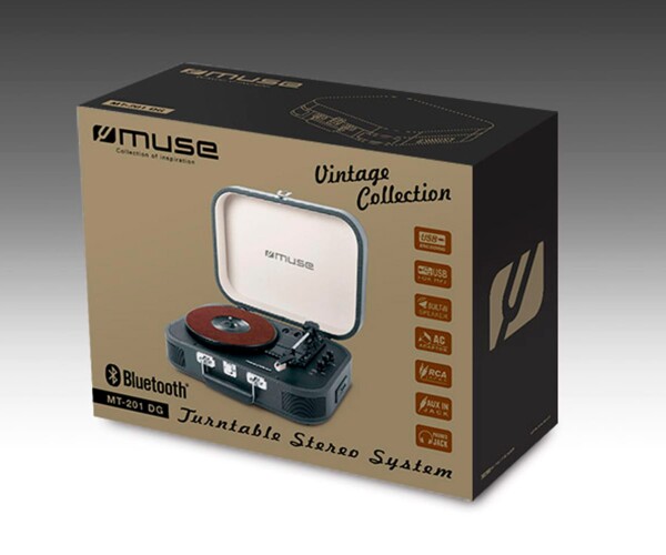 Maleta tocadiscos MUSE MT-201 Varios colores - immagine 3