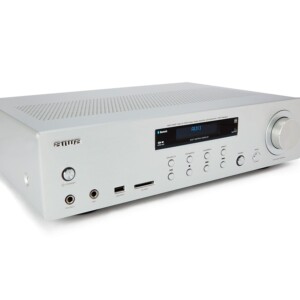 aiwa amplificador hifi blanco
