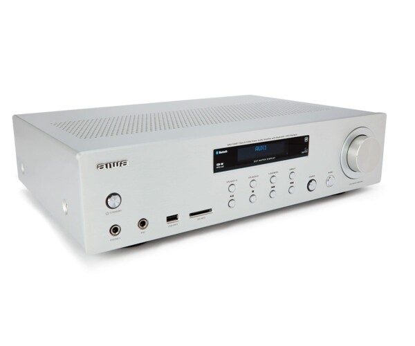 aiwa amplificador hifi blanco