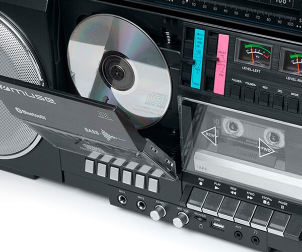 radio cd cassette retro nuevo