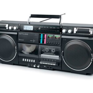 Nuevo radiocassette loro vintage retro boombox