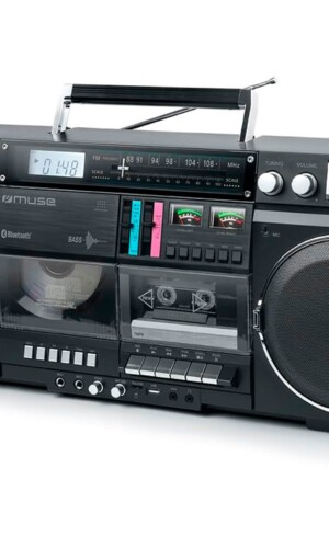 LORO RETRO RADIOCASSETTE MUSE M-380 GB BLACK
