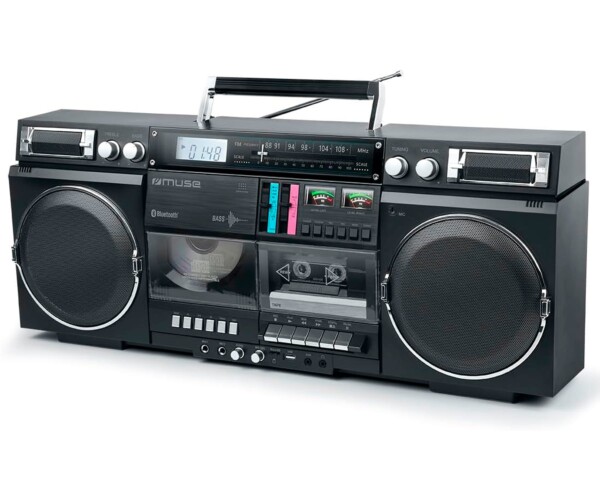 Nuevo radiocassette loro vintage retro boombox