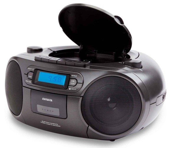 RADIO CD Y CASSETTE PORTÁTIL AIWA BBTC-550 Varios colores – Image 8