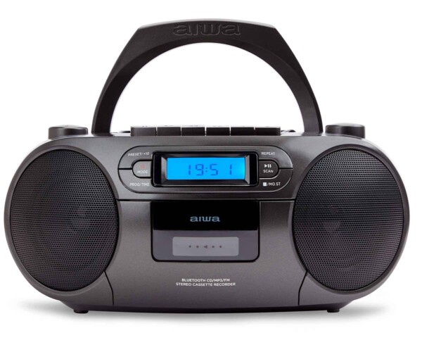 aiwa stereo reproductor cassette cd
