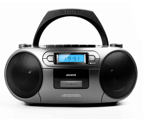 radiocassette retro boombox aiwa