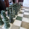 alabastro verde ajedrez