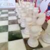 alabastro blanco ajedrez oferta