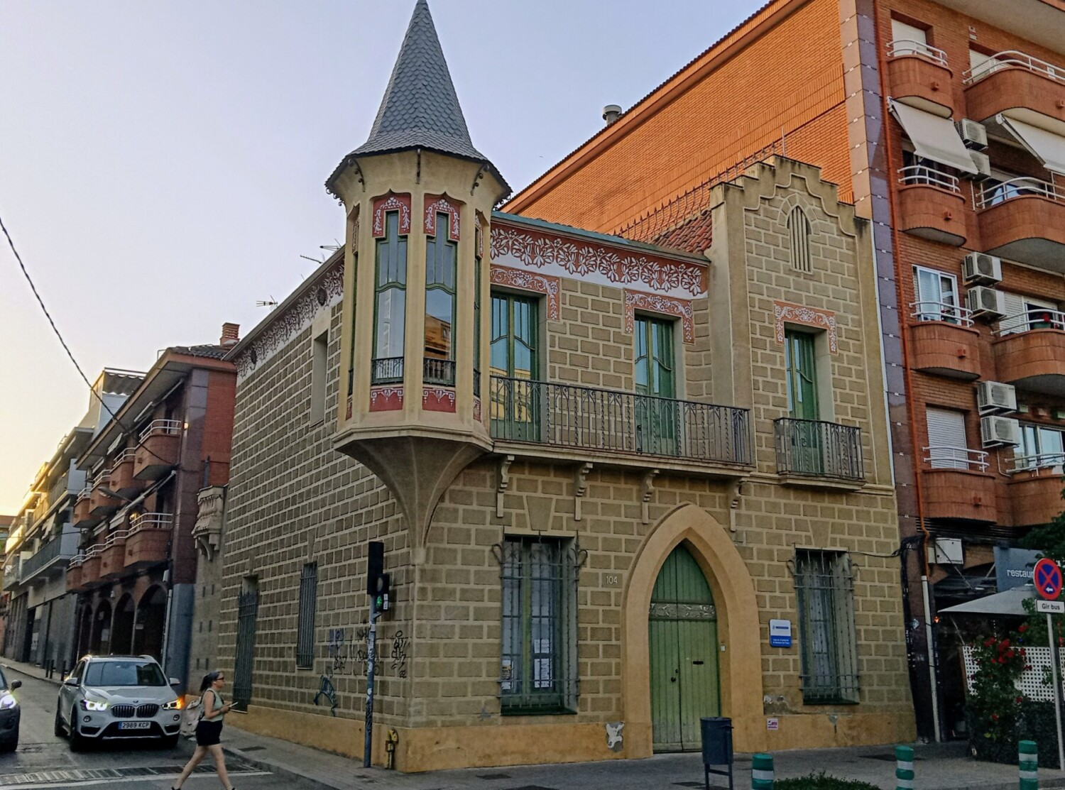 bâtiment moderniste à Badalona
