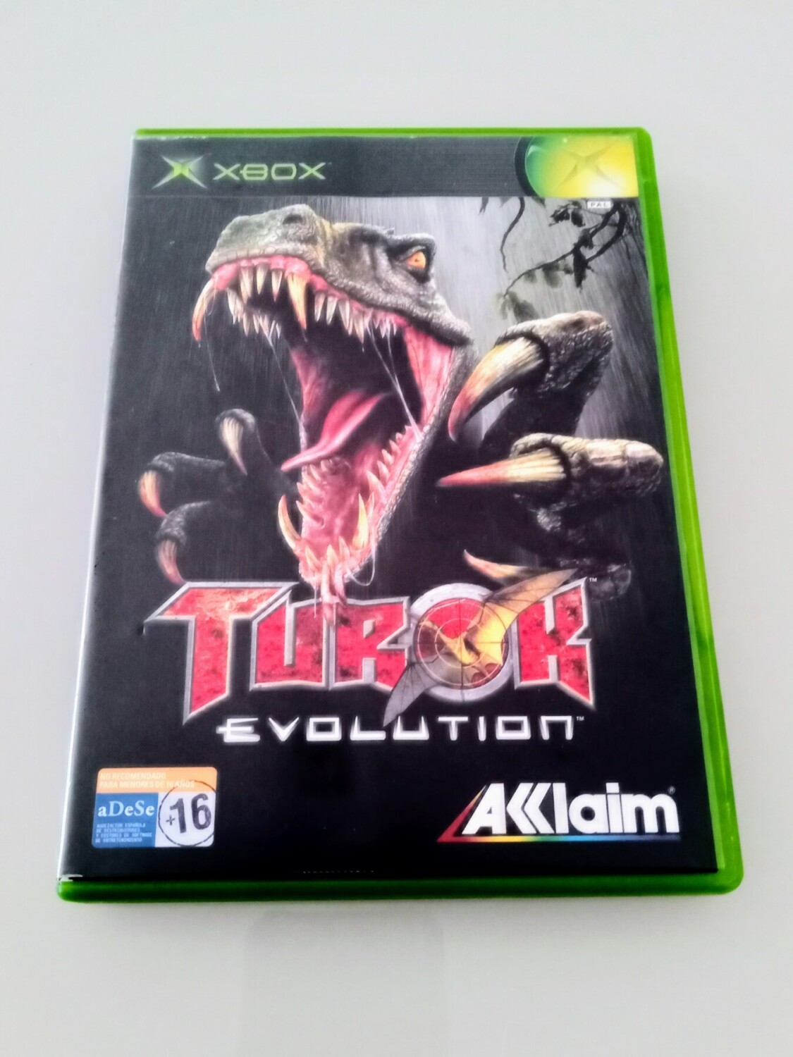 Turok Evolution Jeu Xbox original classique rétro