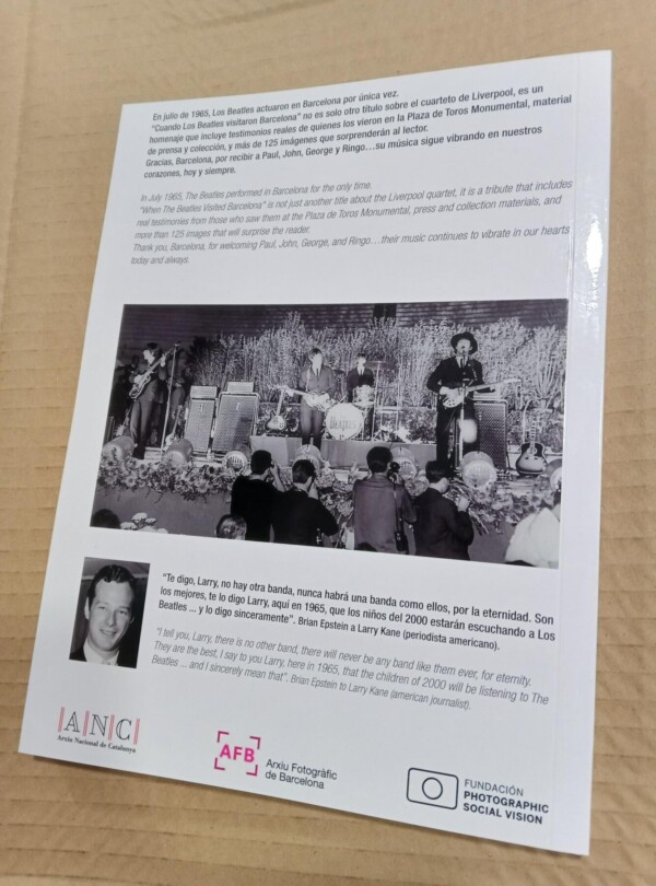 Libro 18 horas de Beatlemanía en Barcelona – Edición exclusiva dedicada - Image 2