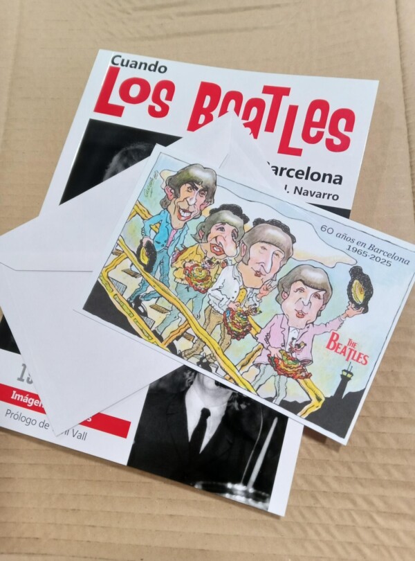 Libro Cuando los Beatles visitaron Barcelona – Edición exclusiva dedicada - Image 2