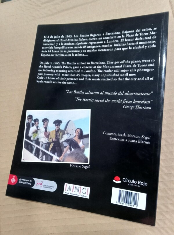 Libro Cuando los Beatles visitaron Barcelona – Edición exclusiva dedicada - Image 3