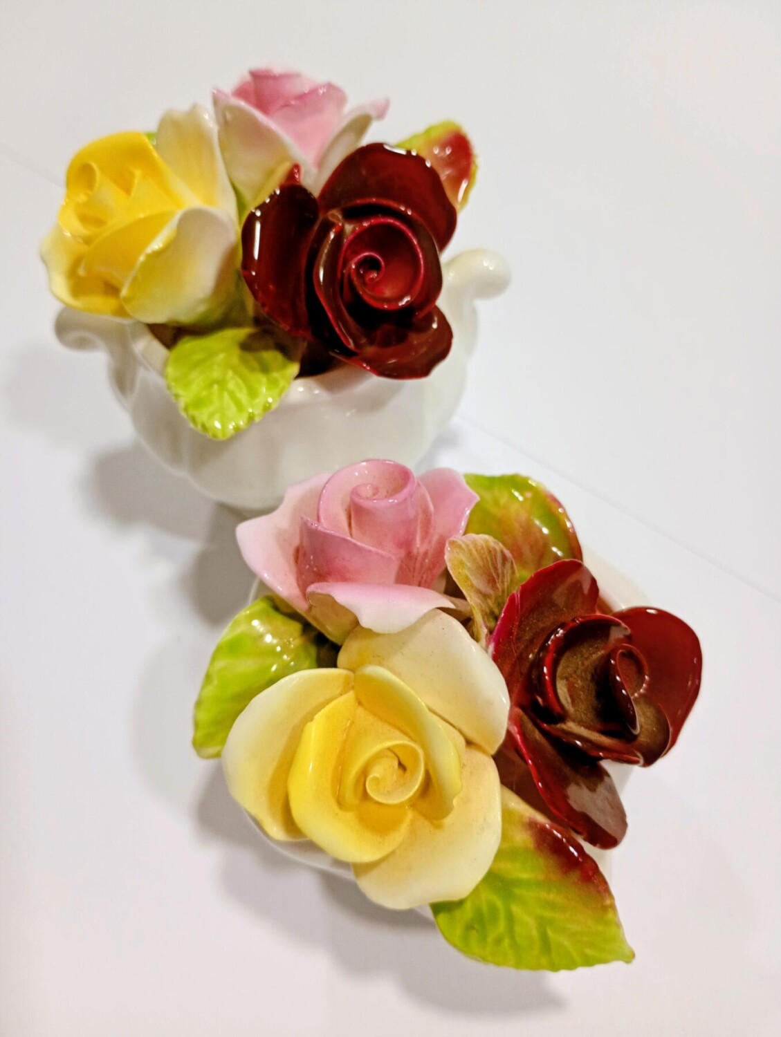 Conjunto floral miniatura Coalport
