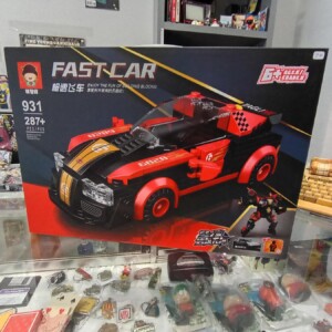 lego oferta liquidacion coche transformer negro rojo