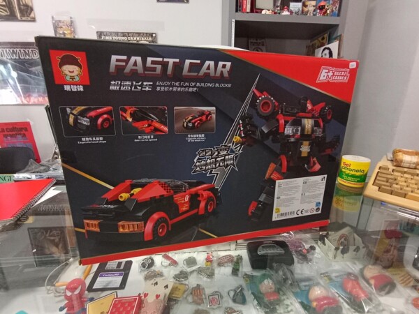 robot lego barato negro