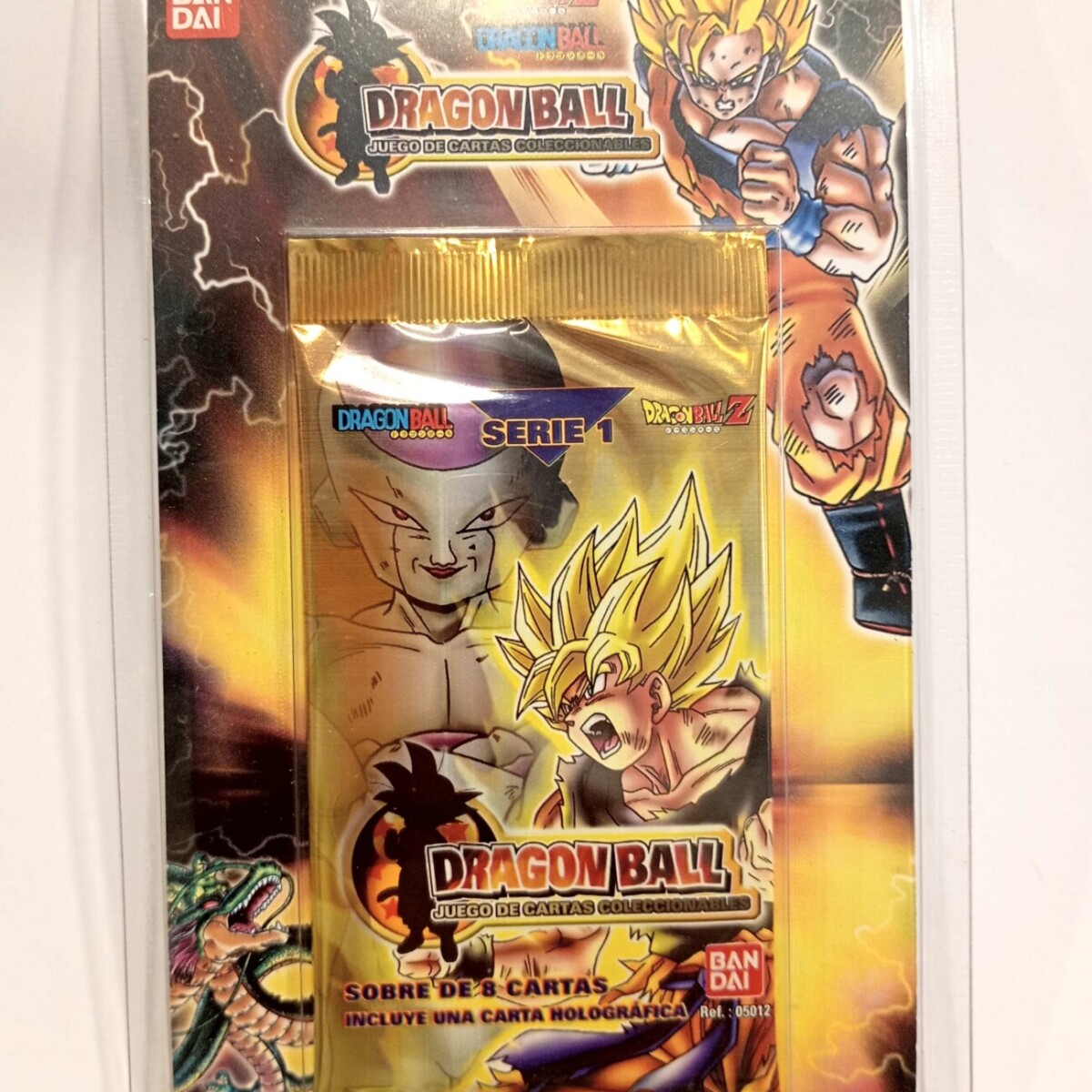 ドラゴンボール JCC-TCG シリーズ 1封筒 ホログラム付きカード8枚