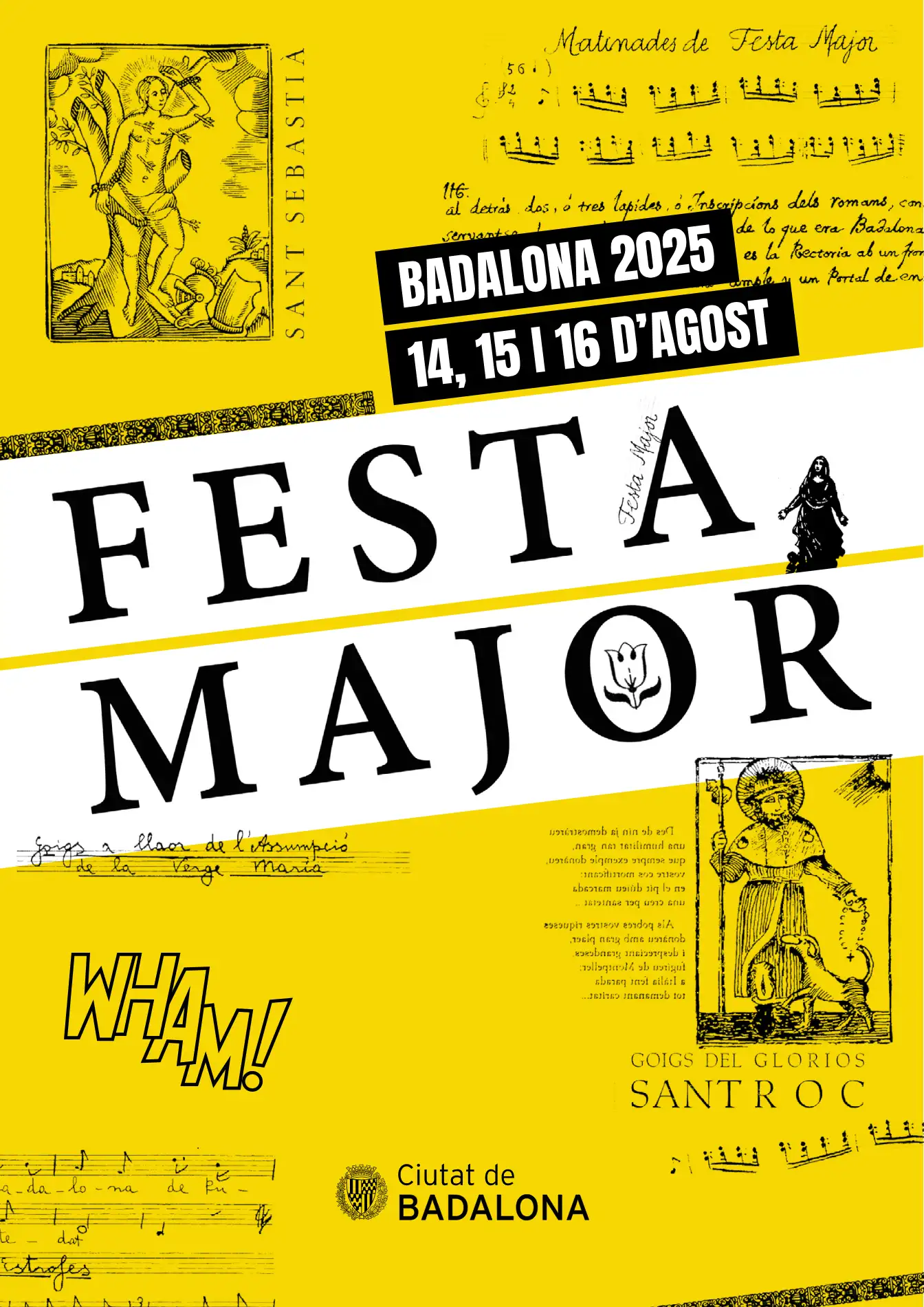 🎉¡Badalona en fiestas de agosto! Y Wham Vintage también