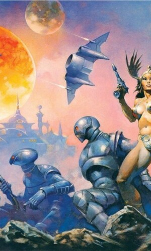 ilustracion frazetta libros genero literatura fantastica