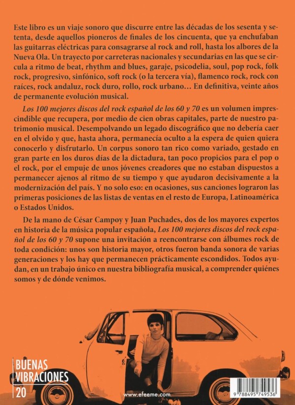 LIBROS MUSICA ROCK WHAM VINTAGE STORE BADALONA LOS MEJORES DISCOS ESPAÑOLES DE LOS 60 Y 70 CAMPOY PUJADES