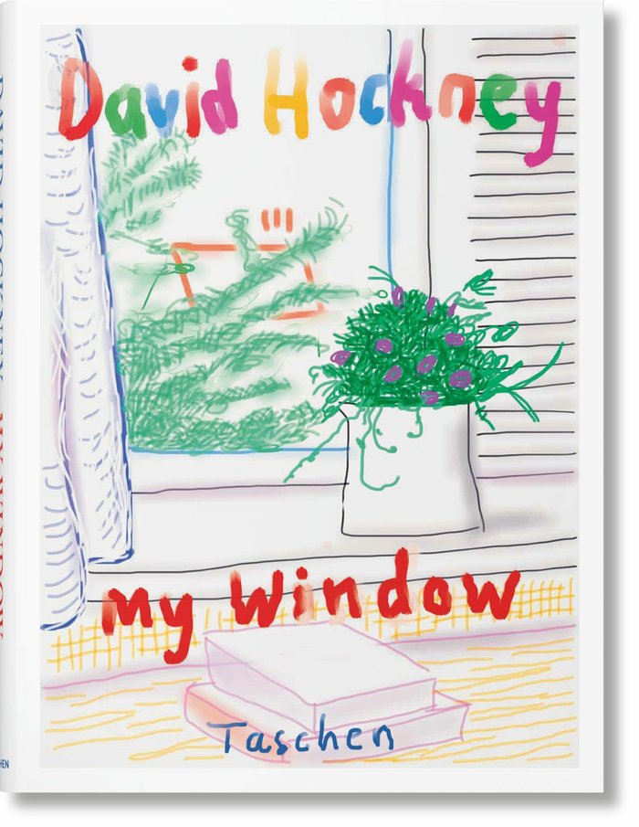 DAVID HOCKNEY MY WINDOW - HOLZWARTH,HANS WERNER