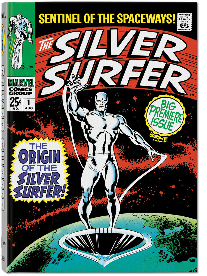 MARVEL COMICS LIBRARY SILVER SURFER 1968 1970 FFE - LEE,STAN