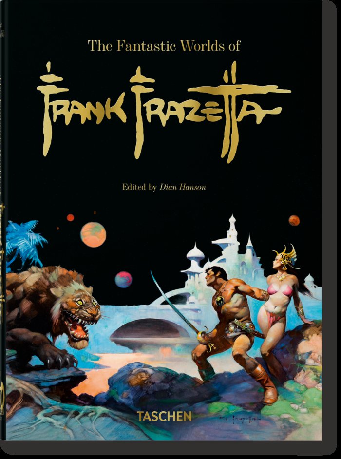 LES MONDES FANTASTIQUES DE FRANK FRAZETTA 40E ÉDITION, - NADEL, DAN/SMITH, ZAK