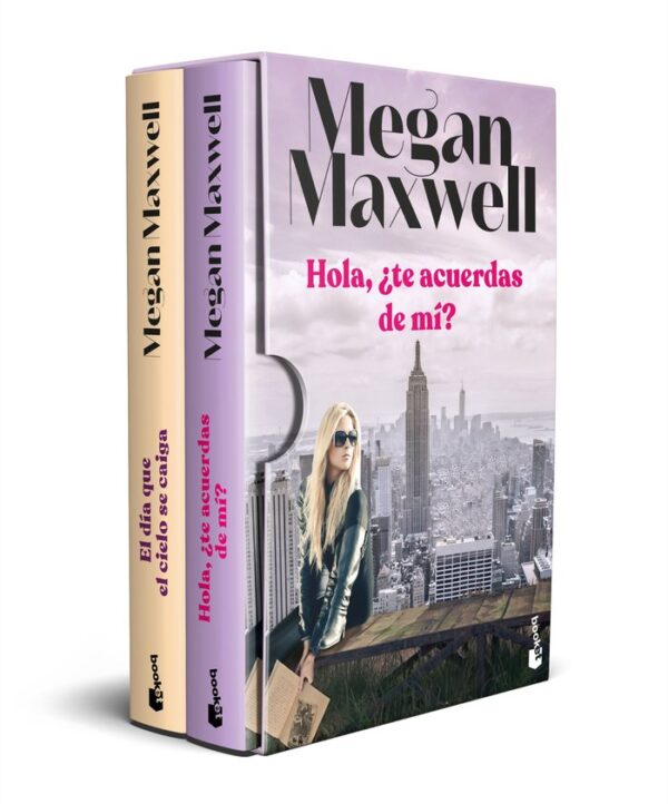 ESTUCHE HOLA TE ACUERDAS DE MI Y EL DIA QUE EL CIELO SE CAI - MEGAN MAXWELL