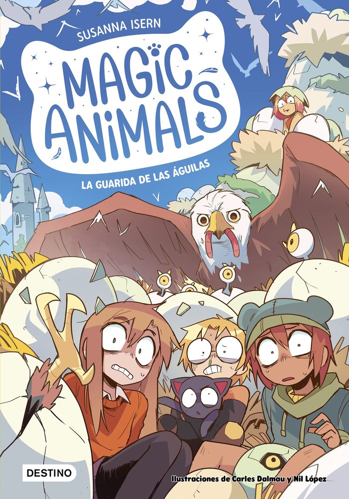 MAGIC ANIMALS 10 LA GUARIDA DE LES AGUILES - SUSANNA ISERN/CARLES DALMAU/NIL LOPEZ