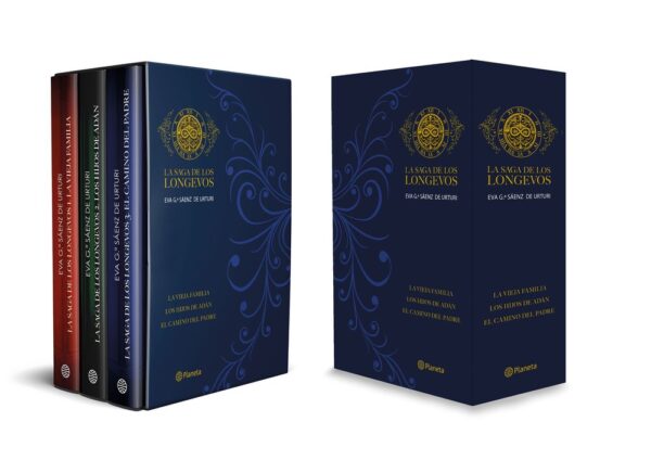 ESTUCHE LA SAGA DE LOS LONGEVOS - EVA GARCIA SAENZ DE URTURI