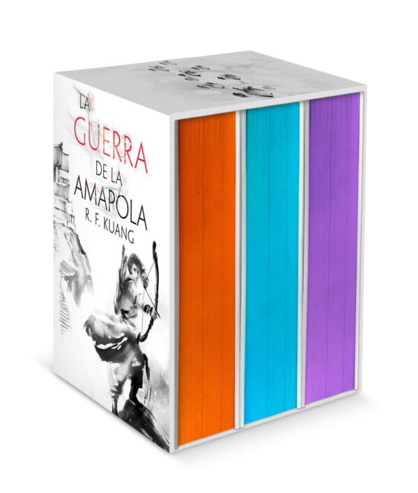 ESTUCHE LA GUERRA DE LA AMAPOLA SAGA COMPLETA - KUANG,R F