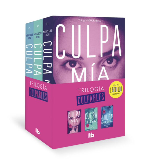 TRILOGIA CULPABLES PACK CON CULPA MIA - RON, MERCEDES