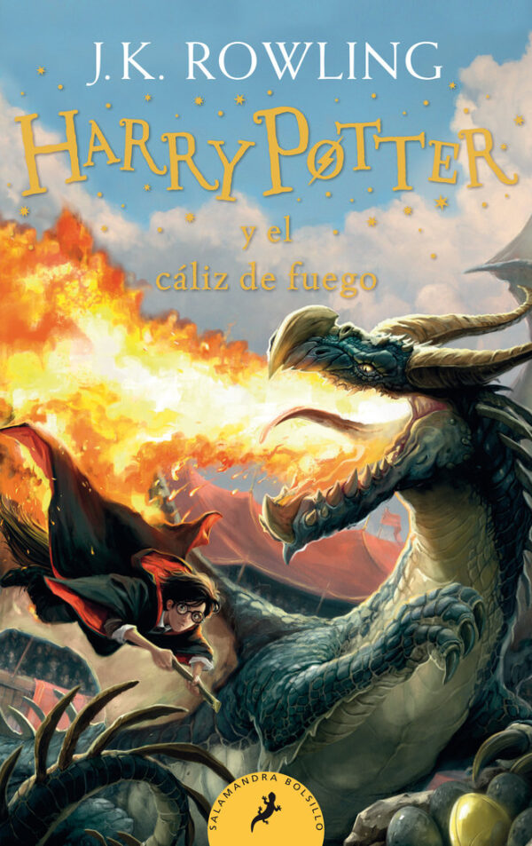 HARRY POTTER 4 THE GOBLET OF FIRE - ROWLING, JK - SALAMANDER POCKET