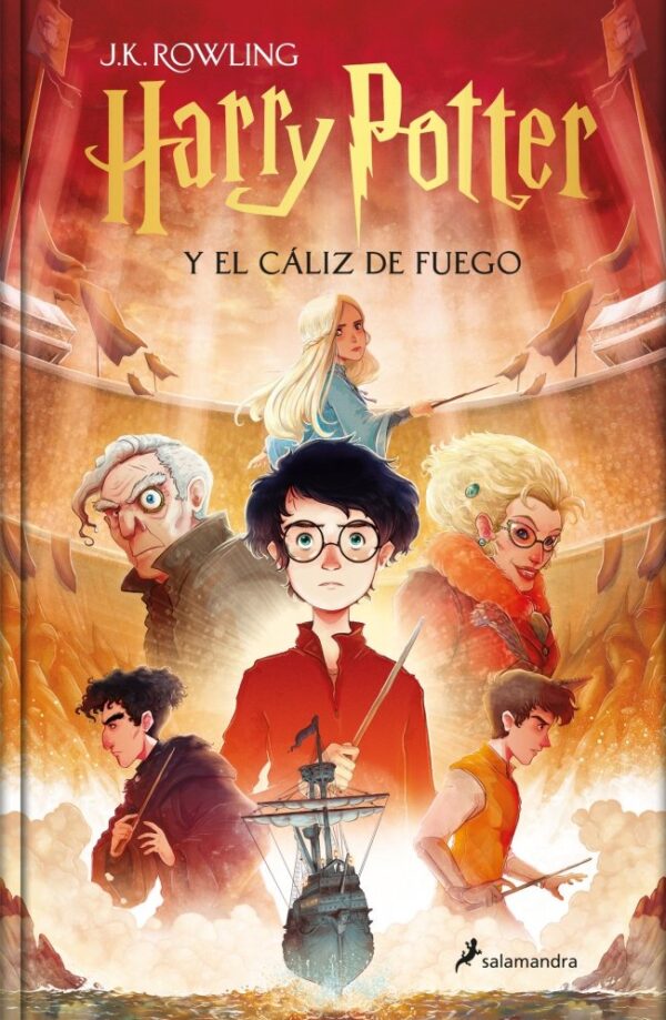 HARRY POTTER Y EL CALIZ DE FUEGO - Nueva edición ilustrada - J.K. Rowling y Xavier Bonet