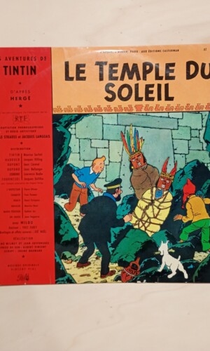 Tintín, discos de vinilo años 60