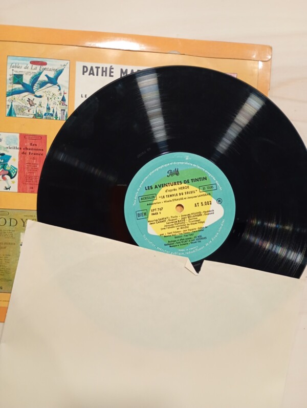 Tintín, discos de vinilo años 60 - Imagen 3