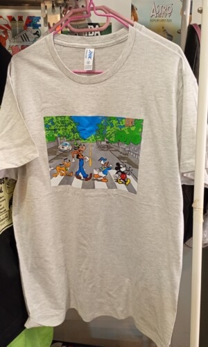 Camiseta Beatles Abbey Road Disney