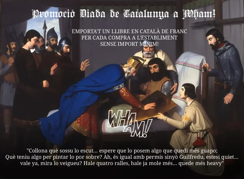 promo libros gratis en catalan wham libreria badalona