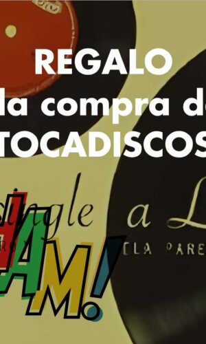 regalamos 2 discos tocadiscos