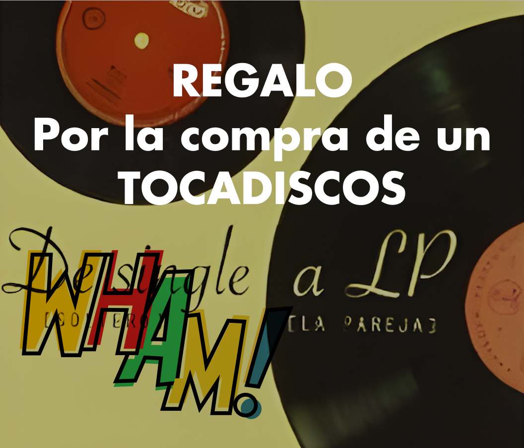 regalamos 2 discos tocadiscos